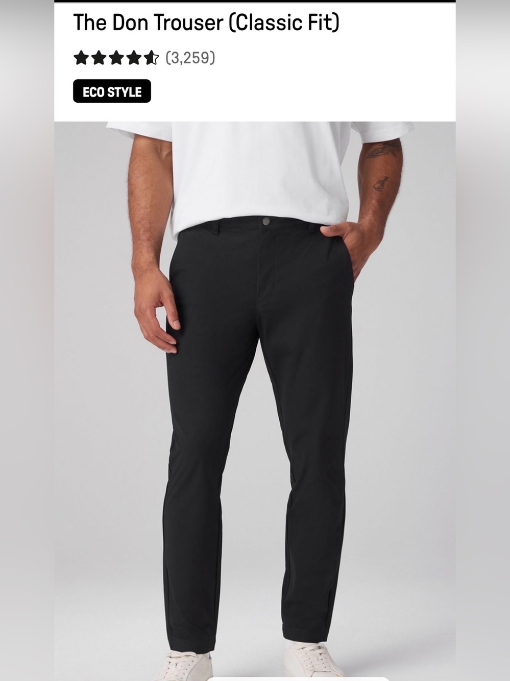 Fabletics Don Trouser 40x32